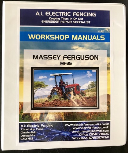Massey ferguson mf35 workshop - massey,