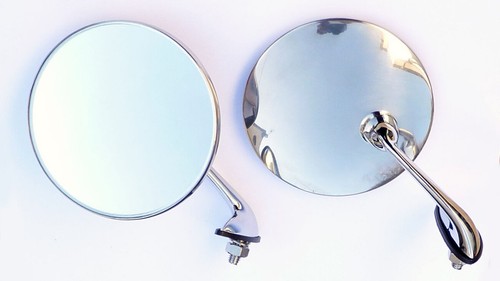 Pair classic car chrome door - car,