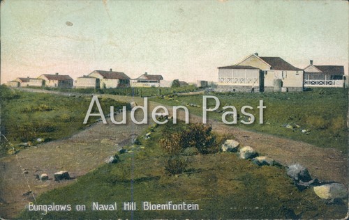 Vintage postcard bungalows - vintage, postcard: