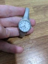 Timex Easy Reader Indiglo WR 30M K6 35mm Quartz Watch Needs Battery