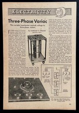 3 Phase VARIAC Variable