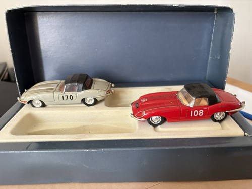 Two diecast racing - racing, e-type
