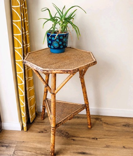 Antique burnt tiger bamboo - burnt,