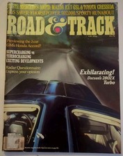 Road & Track Magazine April