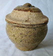 Lovely old studio pottery jar