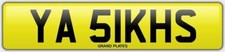 SIKH YA SIKHS NUMBER PLATE UK CAR REGISTRATION YA51 KHS AUDI BMW AMG SPEED POWER