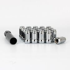 20 x CHROME Spline Wheel Nuts M12x1.25 Fits Subaru Impreza Hatch Sti WRX