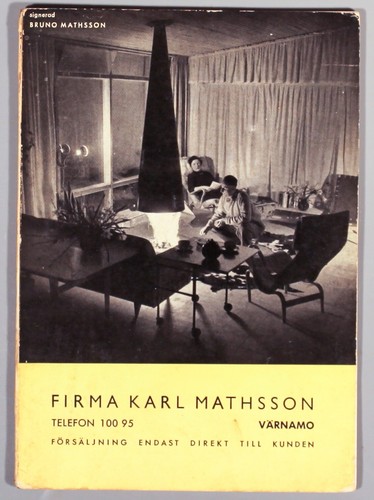 Bruno mathsson firma - mathsson, karl