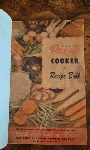 Vintage 1947 presto cooker - vintage,