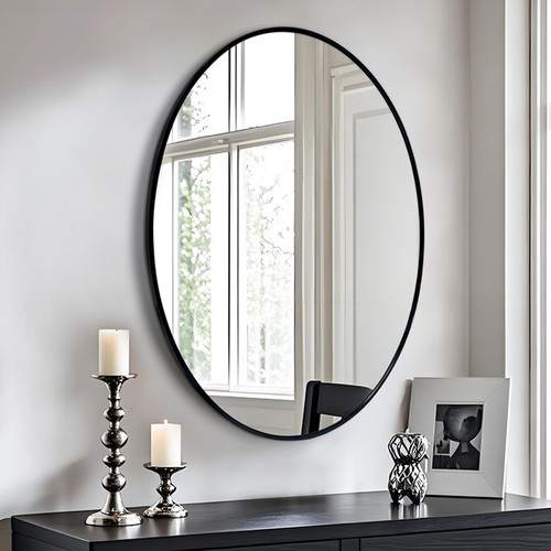 Large wall mounted black - wall,