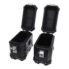 Black 18L Motorcycle Side Case