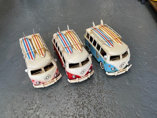 Vintage metal model camper - vintage,