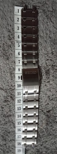 Seiko 20mm mens - 20mm, stainless