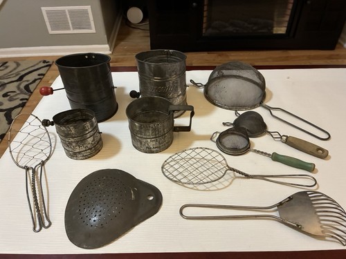 Lot vintage flour - lot, 11