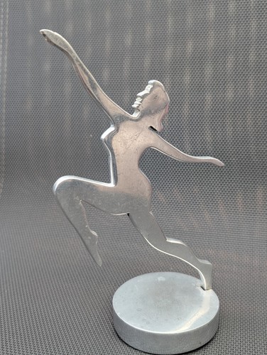 Vintage art deco solid cast - art,