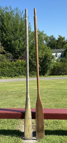 Wooden oars weathered - ,