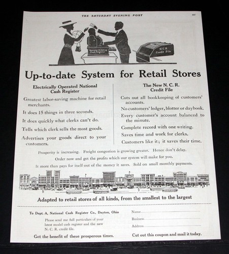 1917 old magazine print - 1917,