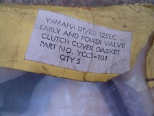 Yamaha RD DT 125 LC 1981 - 1987  Clutch Cover Gasket ycc1-101