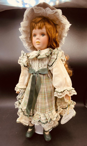 Porcelain doll approx - doll, 16"