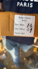 M10 Beam Clamp BZP – Pack of