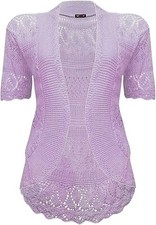 Womens Cropped Bolero Shrug