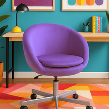 Lavender Velvet Slipcover