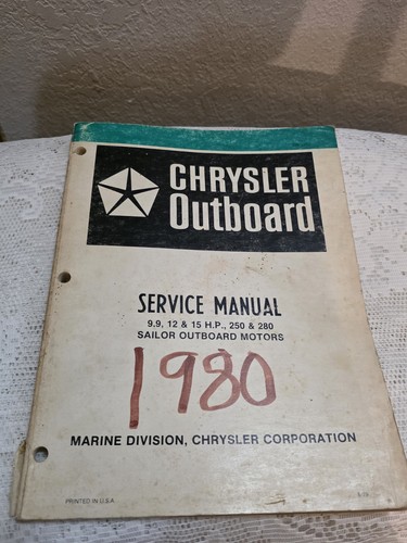 Chrysler outboard motors - chrysler,
