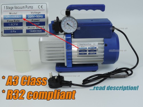 Refrigerant rotary vacuum pump - rotary,