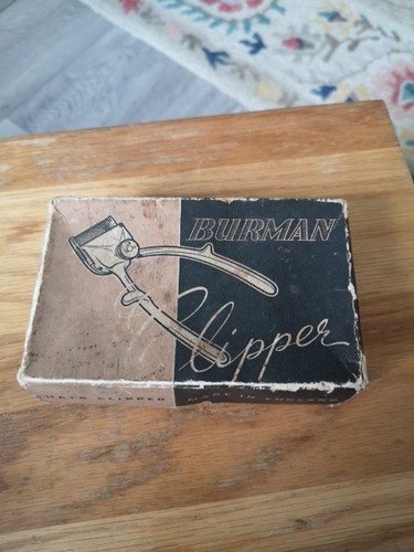 Vintage burman hair clipper - hair, in
