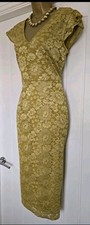 Vintage 1940s 1950s Style Gold