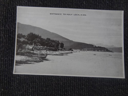 Entrance holy loch kirn - to,
