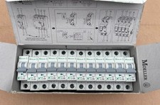 JOB LOT  12x MOELLER XPOLE PLS6-B16-DW CIRCUIT BREAKERS 16A  # S3146