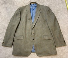 BLADEN Green Blazer Mens 100%