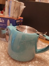 Ceramic teapot with infuser - teapot,