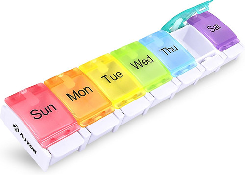 Auvon pill box travel - auvon, box,