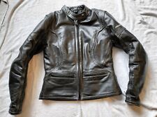 Frank Thomas  ladies leather Café Racer style motorcycle jacket UK 10 S 34" Bust