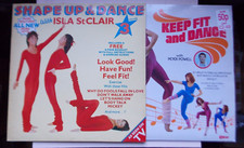 SHAPE UP /KEEP FIT & DANCE ISLA StCLAIR & PETER POWELL VINYL 12# RETO LPS