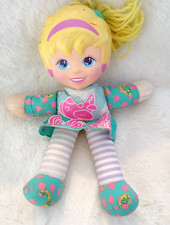 Vintage Polly Pocket 1995 Soft Bodied Doll Soft Toy Comforter Plush Mattel