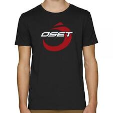 OSET 'ICON' Adult Trials Bike Motorbike Casual T-Shirt - Official NEW BLACK