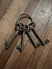 Large Skeleton Keys Wrought