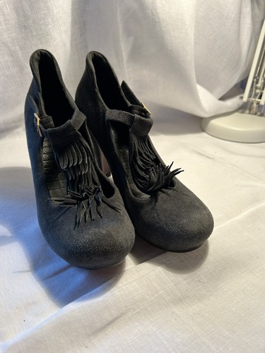 Chie mihara storm grey - mihara, suede
