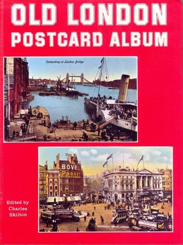 Old london postcard album - old,