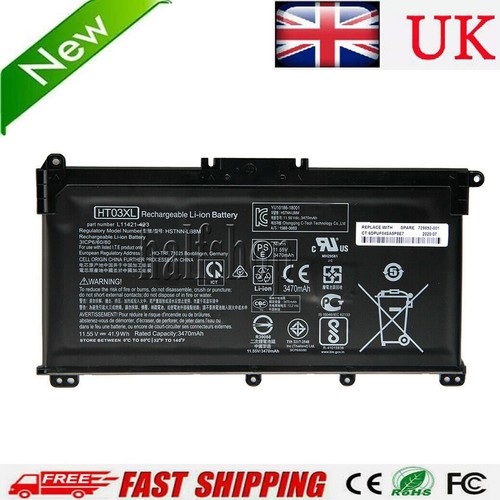 Ht03xl laptop battery for - ht03xl, hp