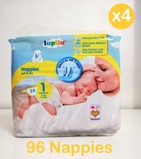 (4 Pack) Size 1 Newborn Nappy