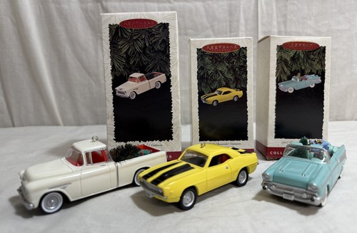 Hallmark ornaments chevy - hallmark,