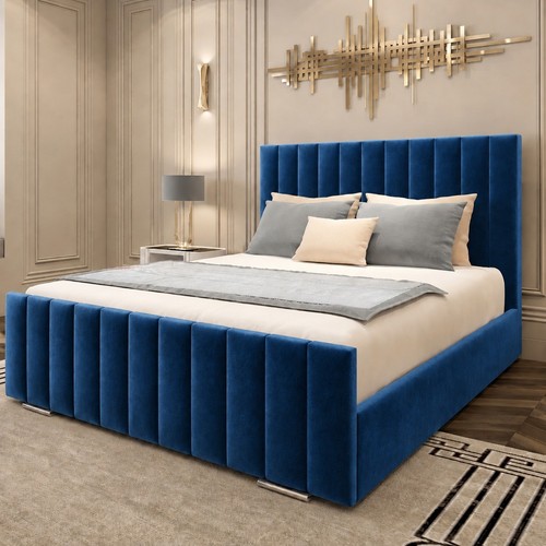 Panel upholstered bed frame - panel,