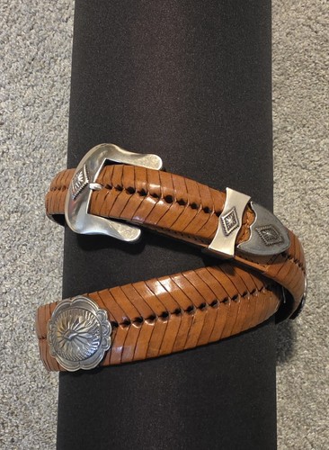 Western brown braided - m&f,