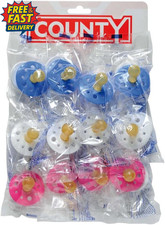 Sales Baby Soothers Dummies Pacifiers Pack of 12 Cheap Bulk Deal Fast DEL