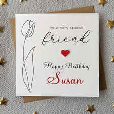 FRIEND Birthday Card