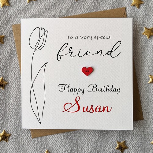 Friend birthday card - birthday,